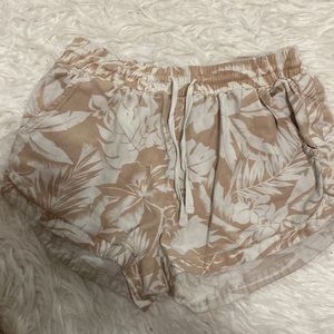 Billabong Road Trippin Shorts Palm Tree Tropical Floral